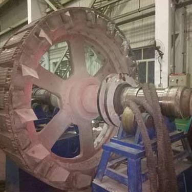 陜西某礦TDMK500-32-500KW轉子阻尼繞組修復